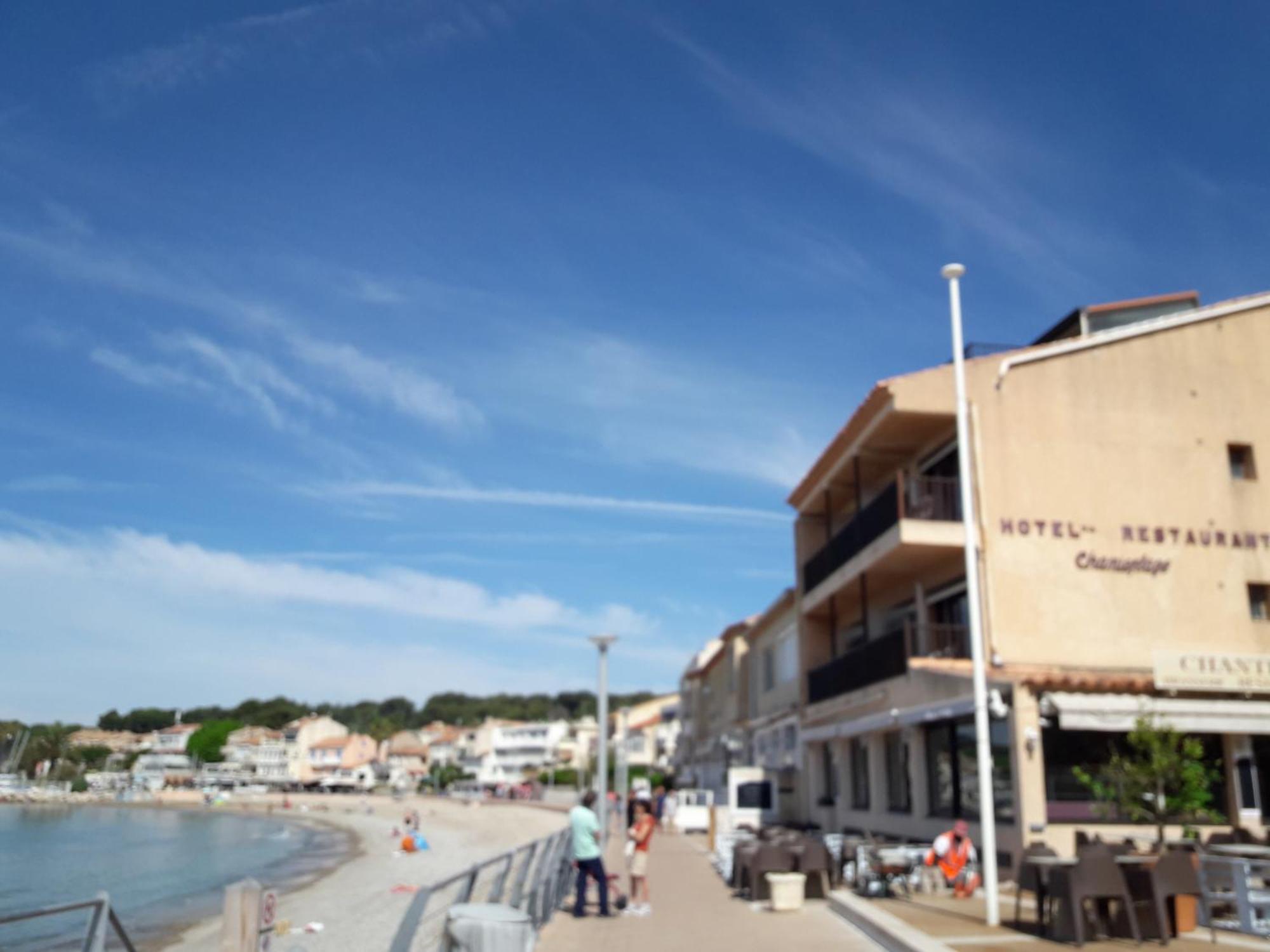 Hotel Chanteplage Saint-Cyr-sur-Mer Exterior foto