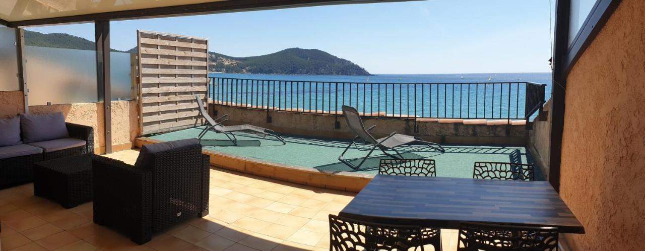Hotel Chanteplage Saint-Cyr-sur-Mer Exterior foto